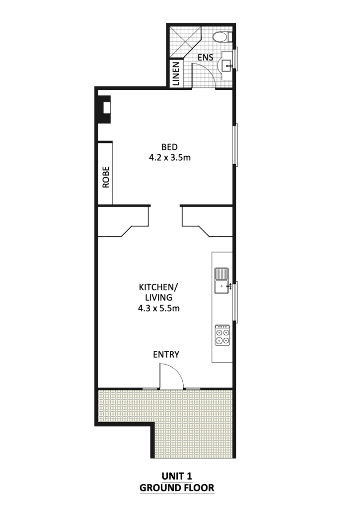 Unit 1 Floor Plan
