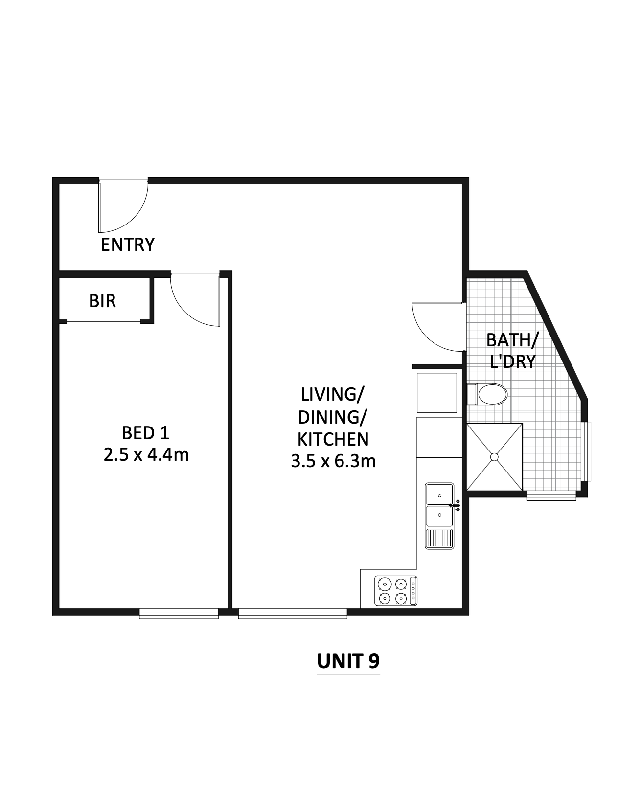 Unit 9 Floor Plan